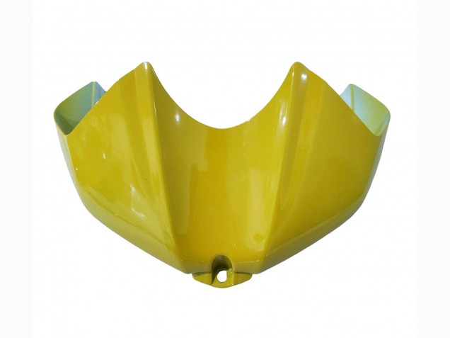 Yamaha YZF 600 R6 Motorrad Verkleidung 2006-2007 - Gelb Weiss Glanzendes Schwarz Motul