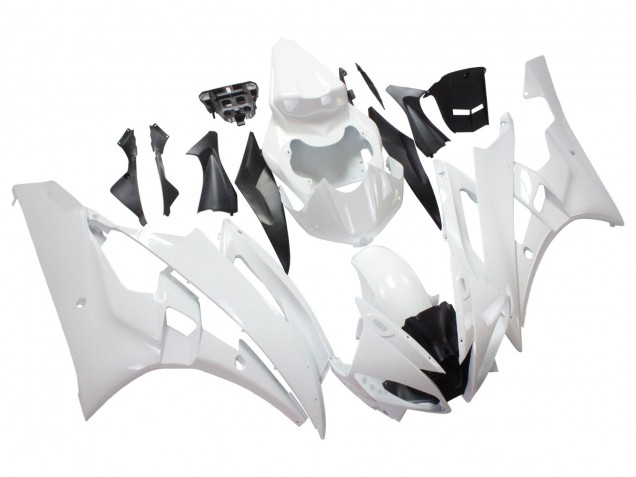 Yamaha YZF 600 R6 Motorrad Verkleidung 2006-2007 - Weiss