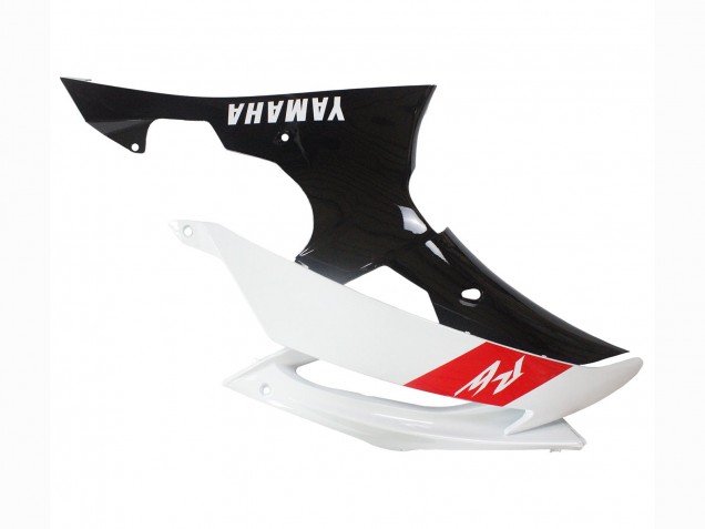 Yamaha YZF 600 R6 Motorrad Verkleidung 2008-2016 - Weiss Rot Glanzendes Schwarz