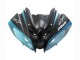 Yamaha YZF 600 R6 Motorrad Verkleidung 2008-2016 - Hellblau Matt Schwarz Petronas ENEOS