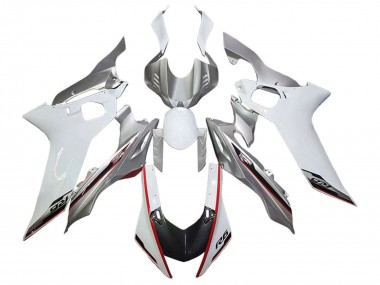 Yamaha YZF 600 R6 Motorrad Verkleidung 2017-2023 - Silber Weiss Rot Schwarz