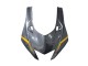 Yamaha YZF 600 R6 Motorrad Verkleidung 2017-2023 - Gold Schwarz Carbonfaser