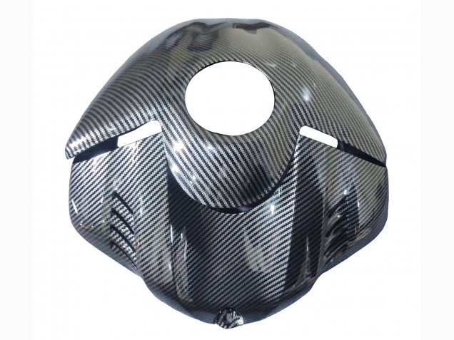Yamaha YZF 600 R6 Motorrad Verkleidung 2017-2023 - Gold Schwarz Carbonfaser