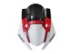Yamaha YZF 600 R6 Motorrad Verkleidung 2017-2023 - Weiss Rot Schwarz Semakin Didepan