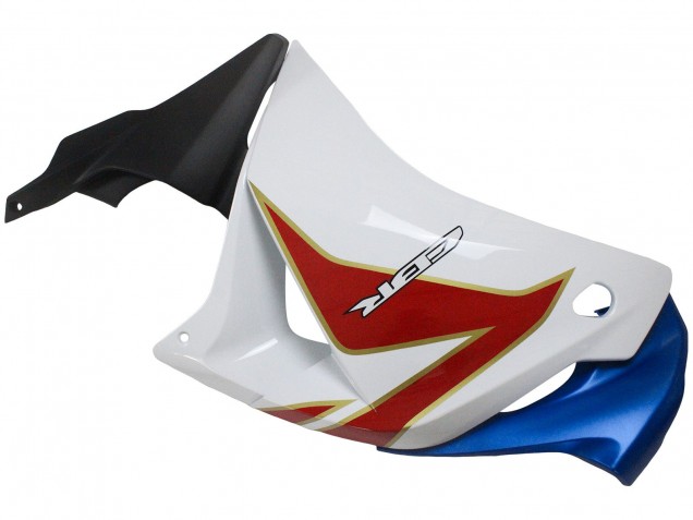 Honda CBR250RR Motorrad Verkleidung 2011-2015 - Weiss Rot Hellblau
