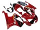 Honda VTR1000 Motorrad Verkleidung 2000-2006 - Rot Schwarz Streifen Rennen