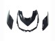 Kawasaki Z1000 Motorrad Verkleidung 2010-2013 - Schwarze Carbonfaser