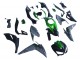 Kawasaki Z1000 Motorrad Verkleidung 2014-2019 - Schwarz Grun Grau