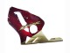 Kawasaki ZX12R Motorrad Verkleidung 2000-2001 - Rot Gold