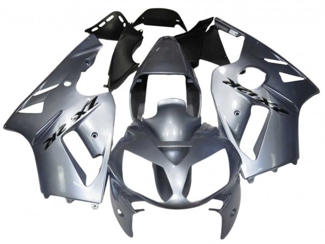 Kawasaki ZX12R Motorrad Verkleidung 2002-2006 - Silber