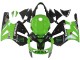 Kawasaki ZX12R Motorrad Verkleidung 2002-2006 - Grun Glanzendes Schwarz Elf Touch4 Monster