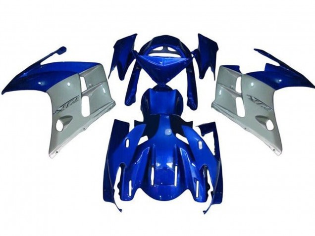 Yamaha FJR1300 Motorrad Verkleidung 2007-2012 - Blau Silber