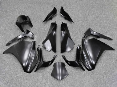 Honda VFR 1200 Motorrad Verkleidung 2010-2014 - Matt Schwarz Glanzendes Schwarz