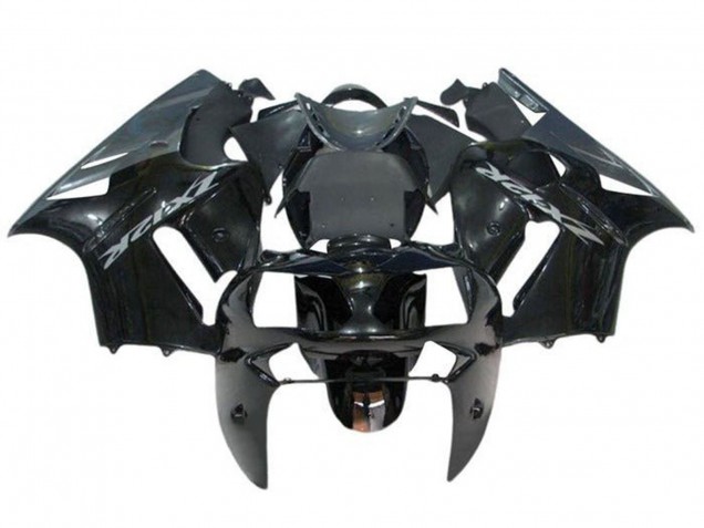 Kawasaki ZX12R Motorrad Verkleidung 2002-2006 - Glanzendes Schwarz