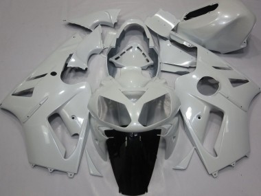 Kawasaki ZX12R Motorrad Verkleidung 2002-2006 - Perl Weiss