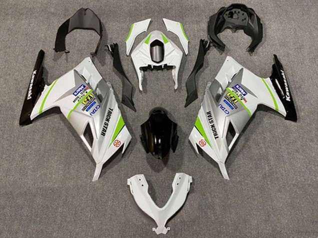 Kawasaki EX300 Motorrad Verkleidung 2013-2024 - Weiss Silber Grun Schwarz