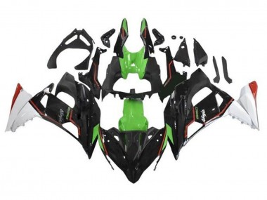 Kawasaki Ninja 650 EX650 Motorrad Verkleidung 2017-2019 - Grun Schwarz Weiss Rot