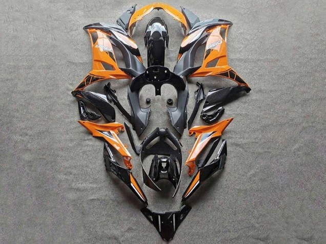 Kawasaki Ninja 650 EX650 Motorrad Verkleidung 2020-2025 - Orange Schwarz