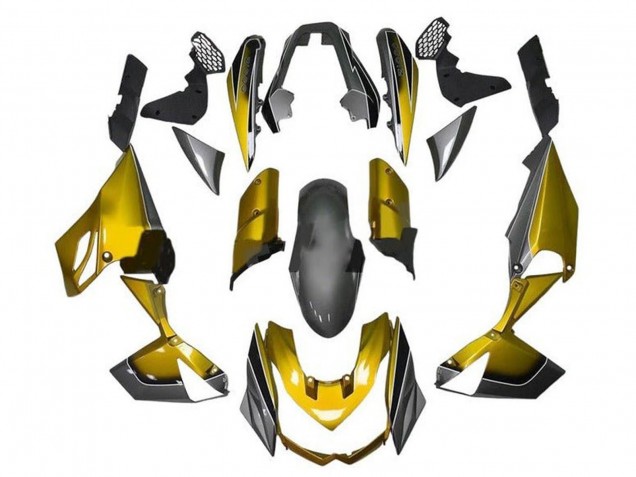 Kawasaki Z1000 Motorrad Verkleidung 2010-2013 - Gold