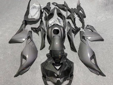 Kawasaki ZX25R ZX-25R Motorrad Verkleidung 2019-2025 - Schwarz Kunstkohlefaser