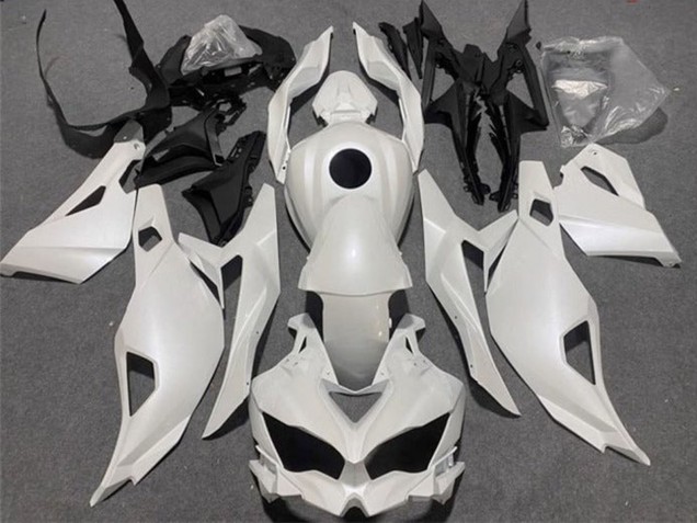 Kawasaki ZX25R ZX-25R Motorrad Verkleidung 2019-2025 - Perl Weiss