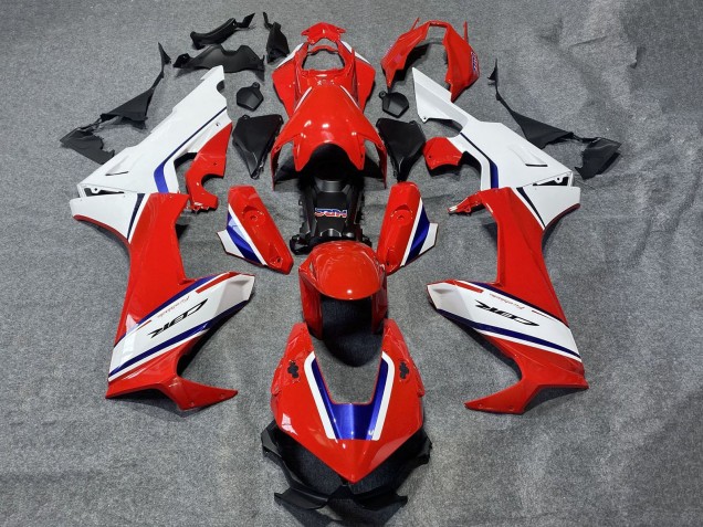 Honda CBR1000RR Motorrad Verkleidung 2017-2023 - Weiss Rot Blau