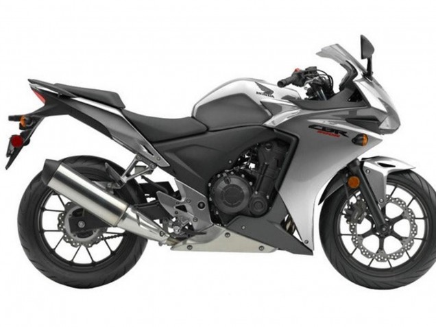 Honda CBR500R Motorrad Verkleidung 2013-2015 - Silber