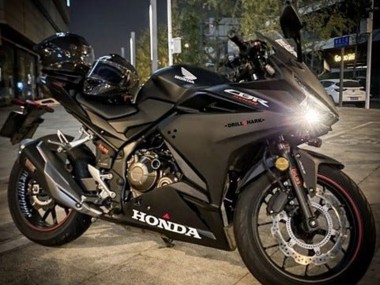 Honda CBR500R Motorrad Verkleidung 2022-2023 - Matt Schwarz Weiss Rot