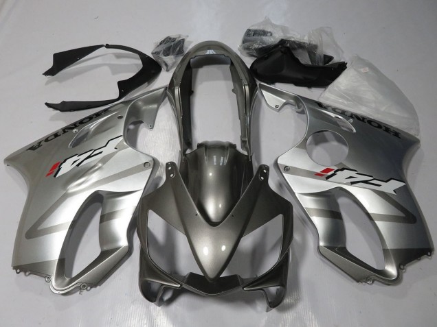 Honda CBR600 F4i Motorrad Verkleidung 2004-2007 - Silber Grau