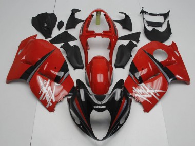 Suzuki GSXR1000 Motorrad Verkleidung 1996-2007 - Rot Schwarz Grau