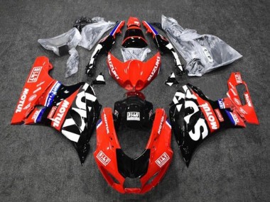 Suzuki GSXR1000 Motorrad Verkleidung 2017-2024 - Rot Weiss Blau Schwarz Motul