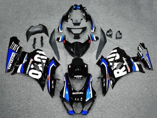 Suzuki GSXR1000 Motorrad Verkleidung 2017-2024 - Schwarz Blau Weiss