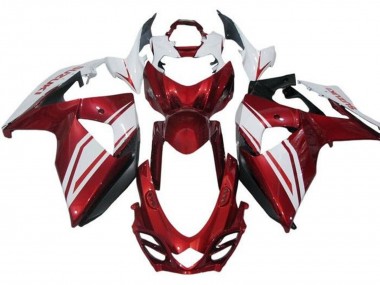 Suzuki GSXR 1000 Motorrad Verkleidung 2009-2016 - Weiss Rot