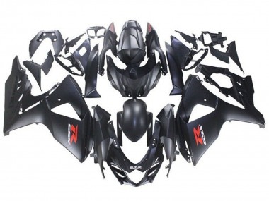 Suzuki GSXR 1000 Motorrad Verkleidung 2009-2016 - Matt Schwarz Rot Weiss