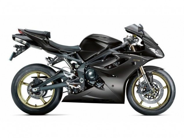 Triumph Daytona 675 Triple Motorrad Verkleidung 2006-2008 - Matt Schwarz
