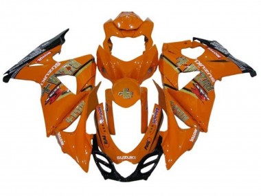 Suzuki GSXR 1000 Motorrad Verkleidung 2009-2016 - Orange Gold Rizla