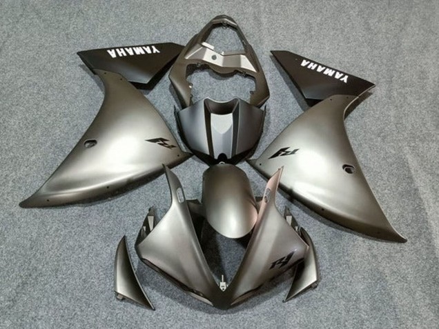 Yamaha YZF 1000 R1 Motorrad Verkleidung 2009-2011 - Silber Schwarz