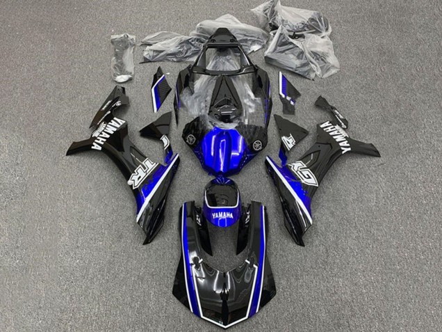 Yamaha YZF 1000 R1 Motorrad Verkleidung 2015-2019 - Blau Weiss Schwarz GYTR