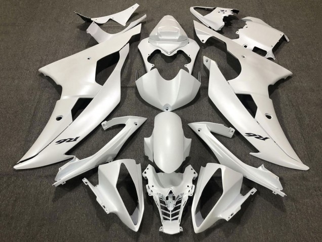 Yamaha YZF R6 Motorrad Verkleidung 2008-2016 - Perl Weiss