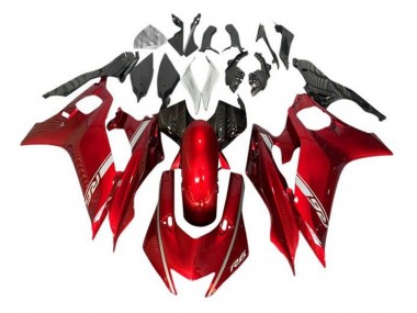 Yamaha YZF R6 Motorrad Verkleidung 2017-2023 - Rot