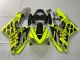 Triumph Daytona 675 Triple Motorrad Verkleidung 2006-2008 - Gelb Matt Schwarz