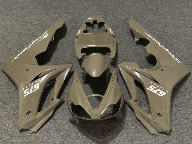 Triumph Daytona 675 Triple Motorrad Verkleidung 2006-2008 - Wustenbraun