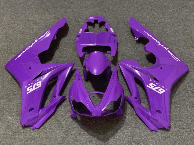 Triumph Daytona 675 Triple Motorrad Verkleidung 2006-2008 - Lila