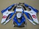 Triumph Daytona 675 Triple Motorrad Verkleidung 2006-2008 - Weiss Blau