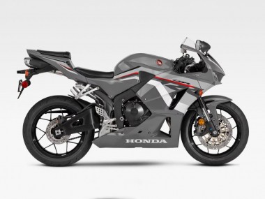 Honda CBR600RR F5 Motorrad Verkleidung 2009-2012 - Grau Weiss Rot