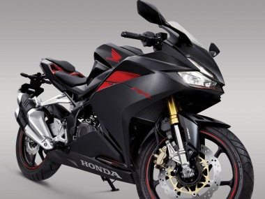 Honda CBR250RR Motorrad Verkleidung 2017-2022 - Matt Schwarz Rot
