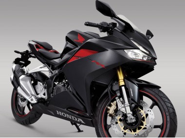 Honda CBR250RR Motorrad Verkleidung 2017-2022 - Matt Schwarz Rot