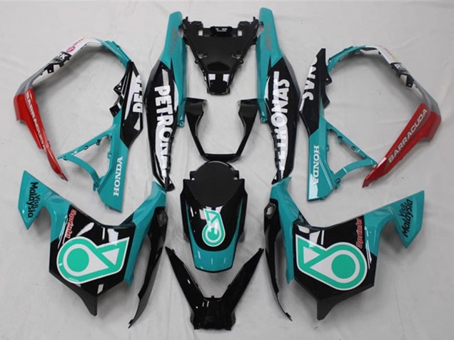 Honda ADV150 Motorrad Verkleidung 2018-2021 - Blau Grun Rot Glanzendes Schwarz Petronas