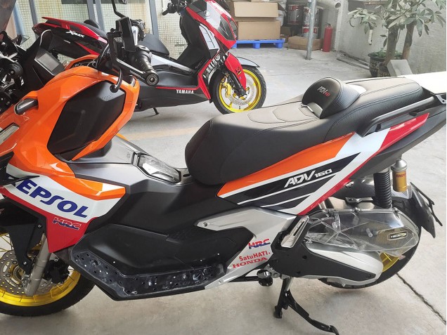 Honda ADV160 Motorrad Verkleidung 2022-2024 - Orange Weiss Rot Blau Repsol Red Bull