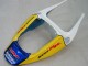 Honda CBR600RR Motorrad Verkleidung 2005-2006 - Blau Weiss Gelb Rothmans